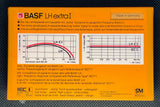 BASF LH EXTRA I 1981 White label C60 back