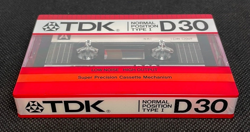 TDK D - 1985 - US - Blank Cassette Tape - New Sealed
