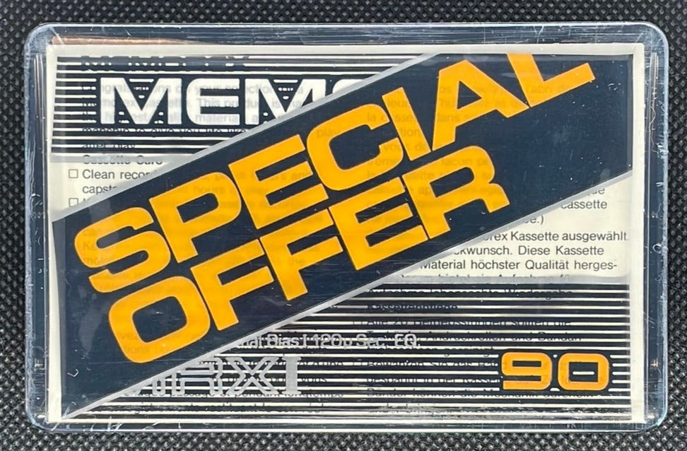 Memorex MRXI - 1982 - Blank Cassette Tape - New Sealed
