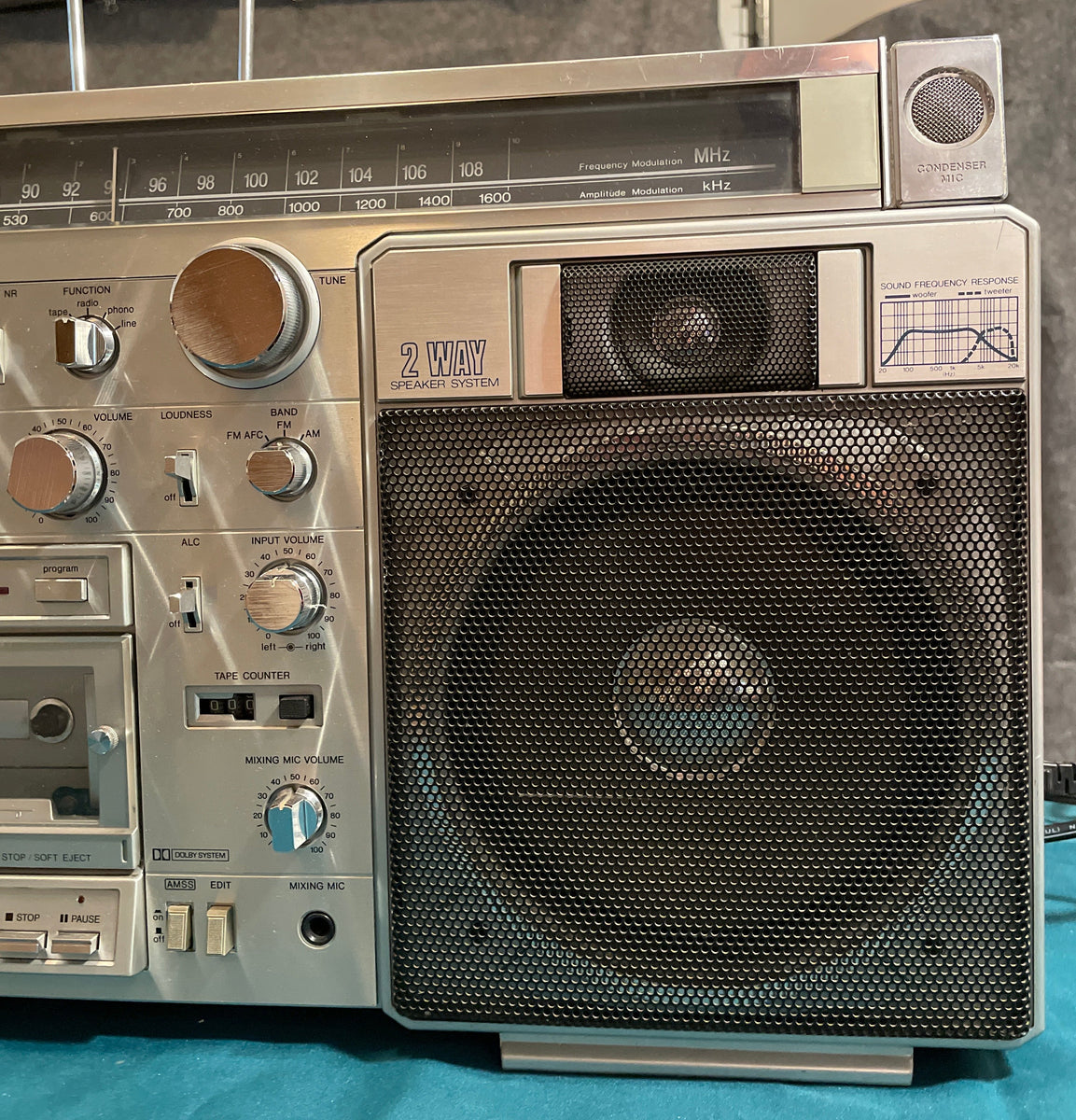 Sanyo M-X920 Boombox 1980