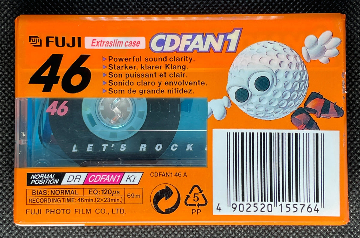 FT CD各種 Fuji CD Fan 1 Type I Blank Cassette Tape — 1998-2000 EU – Ultra Ferric