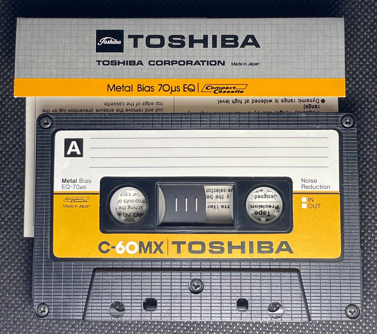 Toshiba MX - 1979 - US - Blank Cassette Tape - New Sealed