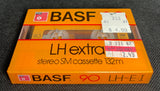 BASF LH EXTRA I 1981 Yellow label C90 top view