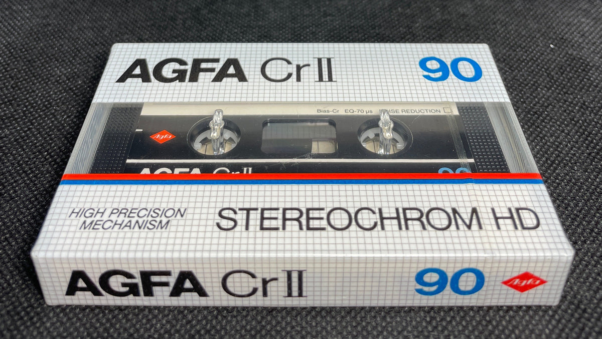 Cassette Audio Vintage AGFA Carat FeCr 90+6 - Rare, Fabriquée En Allemagne (1979) - NEUVE
