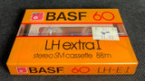 BASF LH EXTRA I 1981 White label C60 top view