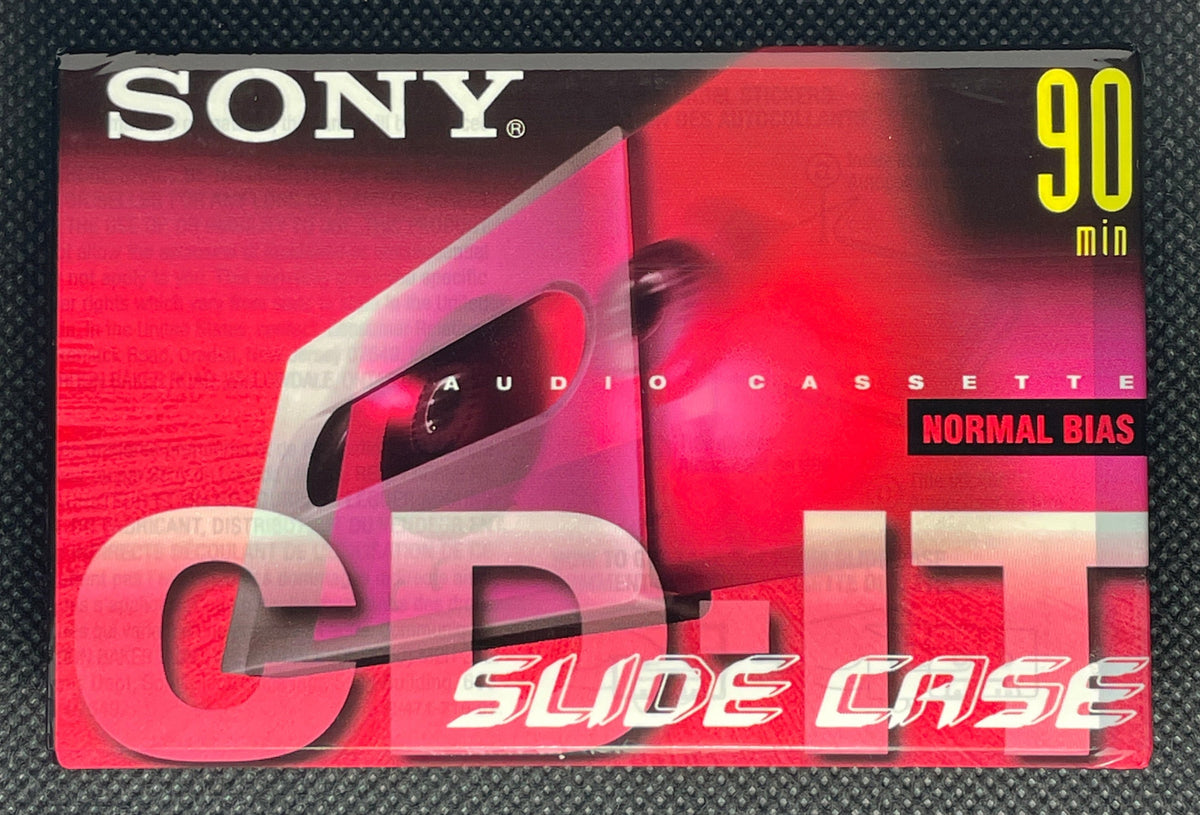 SONY CD-IT I - 2001 - US - Blank Cassette Tape - New Sealed