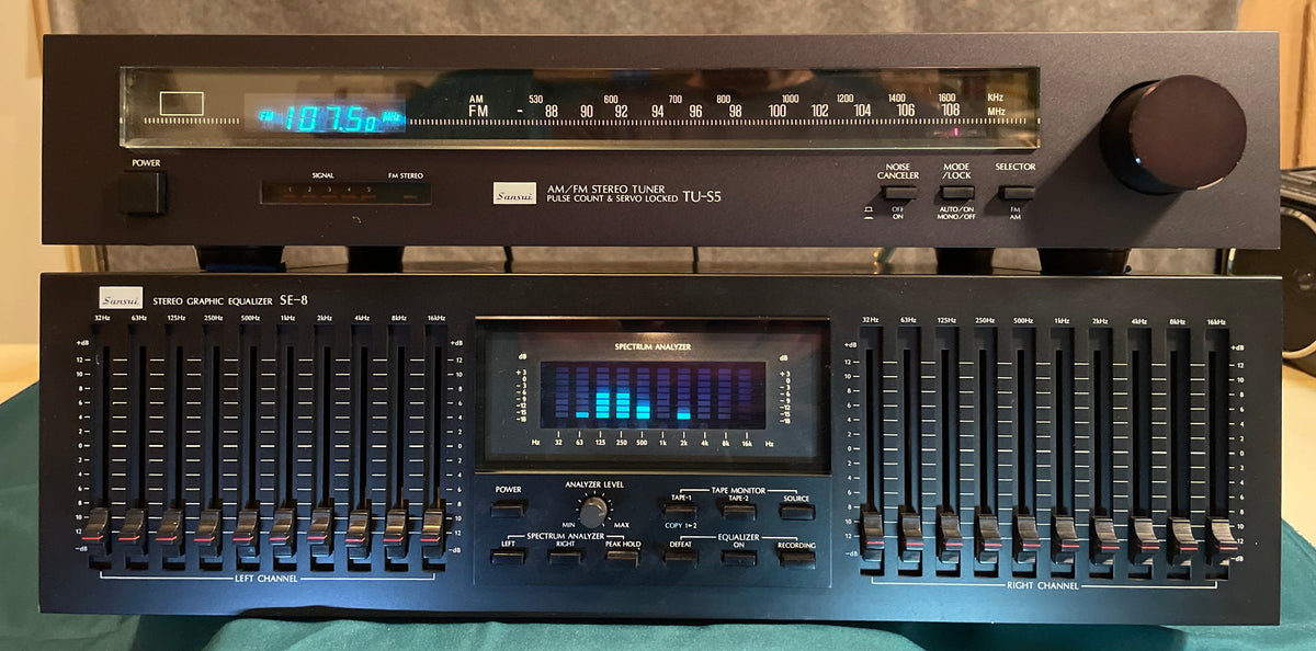 サンスイ、グライコSE-8 C 】6609 Sansui SE-8 ステレオグラフィック
