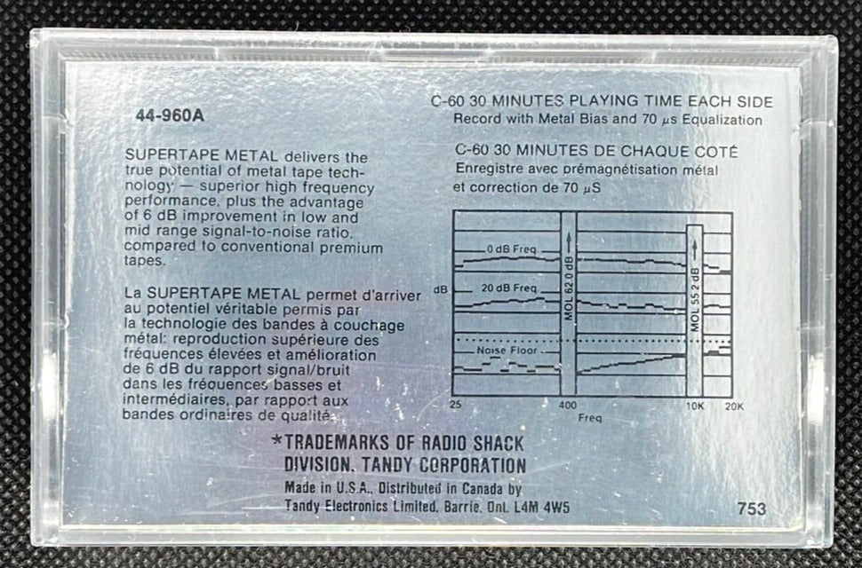 Thats As:IV Metal Type IV 60-Minute Cassette Tapes - Factory Sealed, High-Quality Recording Tapes