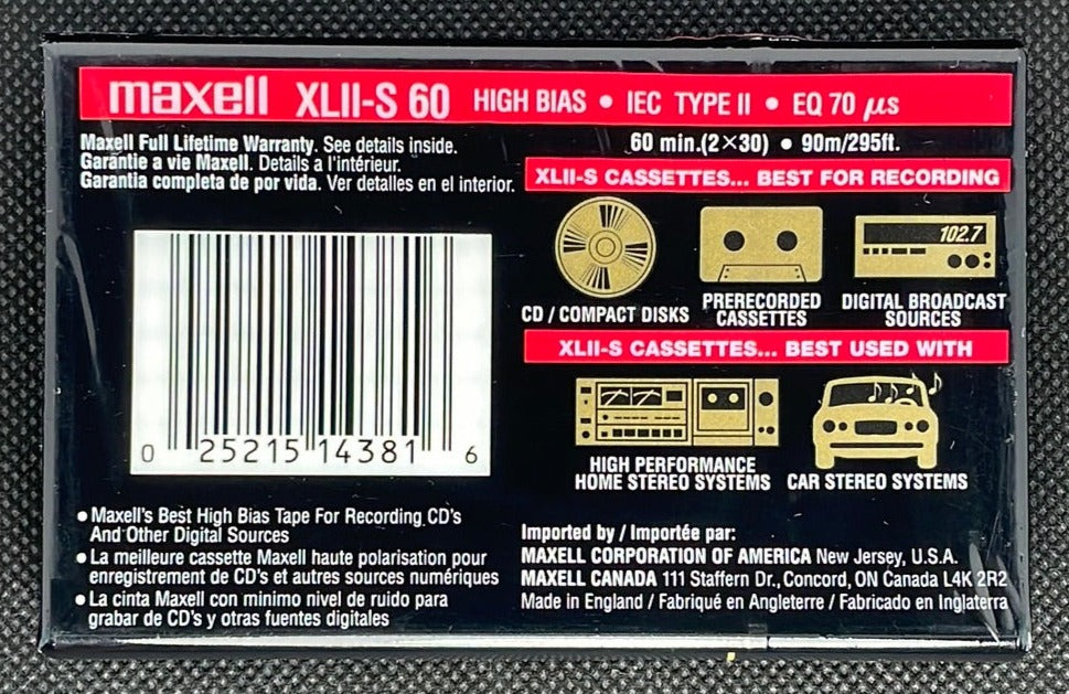 maxell XLII-S 90 フィルム 10本入り Amazon.com: Maxell XLII IEC Type II 90 Minute High Bias Audio