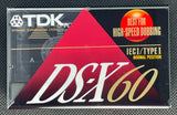 TDK DS-X 1992 C60 front
