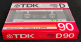 TDK D 1986 CA C90 top view