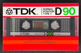TDK D 1985 C90 USA front