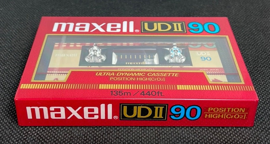 Maxell UD-II - 1985 - EU - Blank Cassette Tape - New Sealed