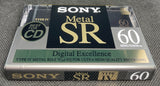 Sony Metal SR 1992 C60 top view