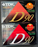 FAKE TDK D 1992 comparison front