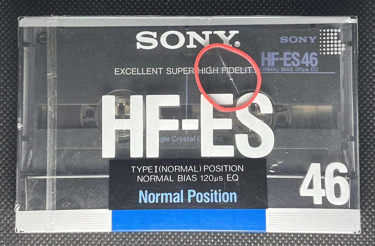 SONY HF-ES - 1988 - JP - Blank Cassette Tape - New Sealed