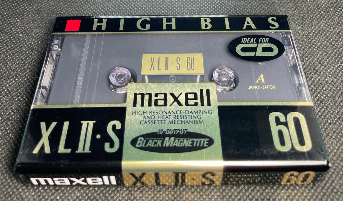 カセットテープ　ｍａｘｅｌｌ　ＸＬⅡ・Ｓ　６０　６巻　（バラ売り可） Maxell XLII-S - 1986 - US - Blank Cassette Tape - New Sealed