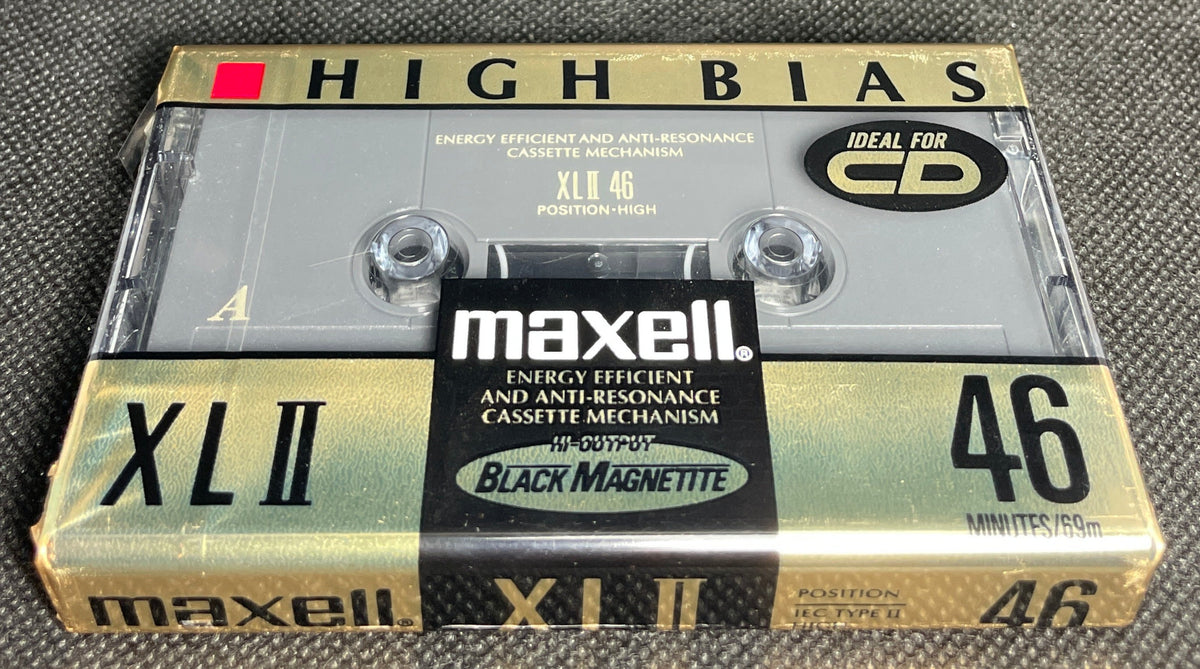 maxell フラッグ Maxell XLII - 1992 - US - Blank Cassette Tape - New Sealed