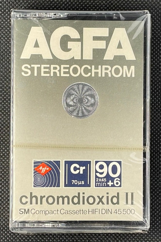 Agfa Stereochrom - 1978 - EU - Blank Cassette Tape - New Sealed