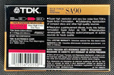 TDK SA 1991 US C90 back