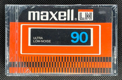 Maxell LN 1977 C90 with HM security strip front