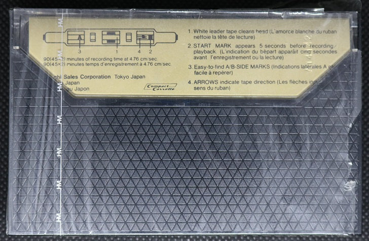 Hitachi EX - 1981 - US - Blank Cassette Tape - New Sealed