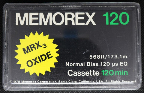 Memorex MRX3 - 1978 - US