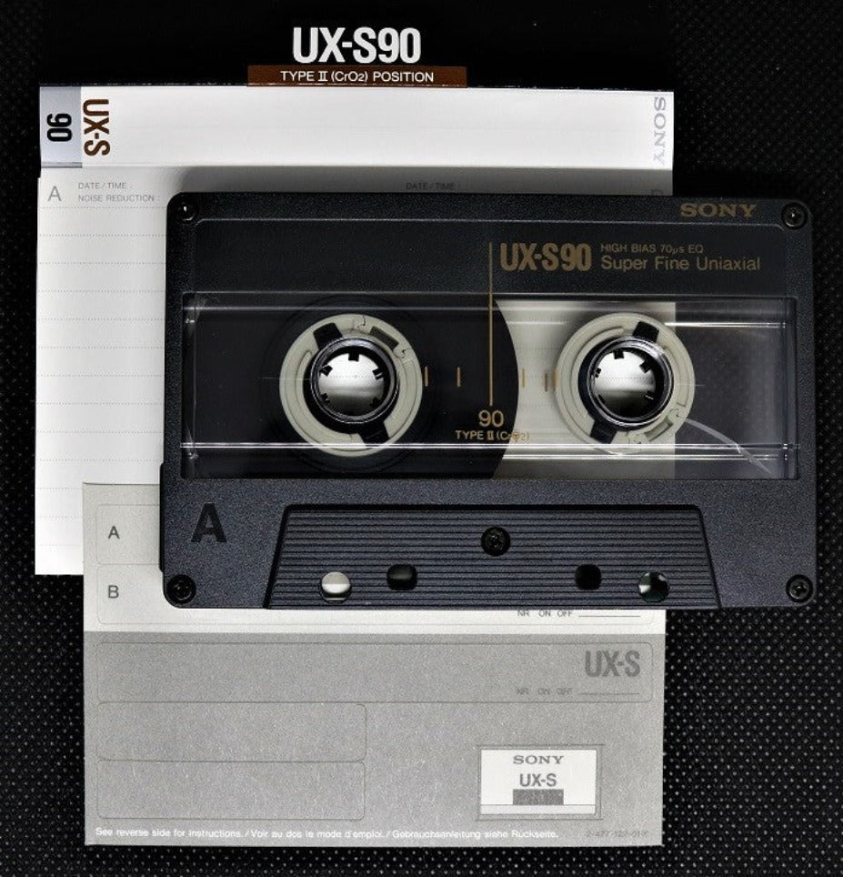 Sony UX-S - 1988 - US - Blank Cassette Tape - New Sealed