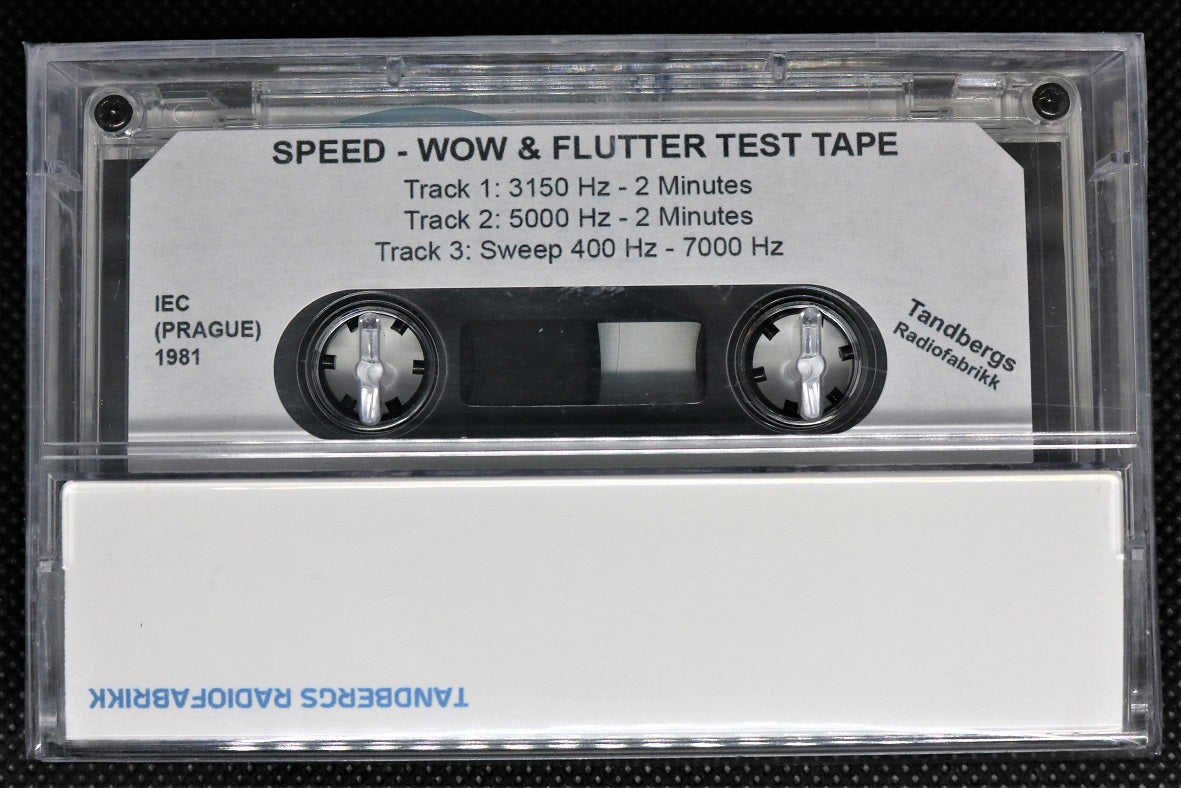 Vertolking Gevestigde theorie naaien TANDBERG - Speed Test Tape