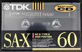TDK SA-X 1991 C60 front