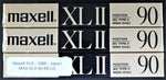 Maxell XLII 1988 90 Minutes top view