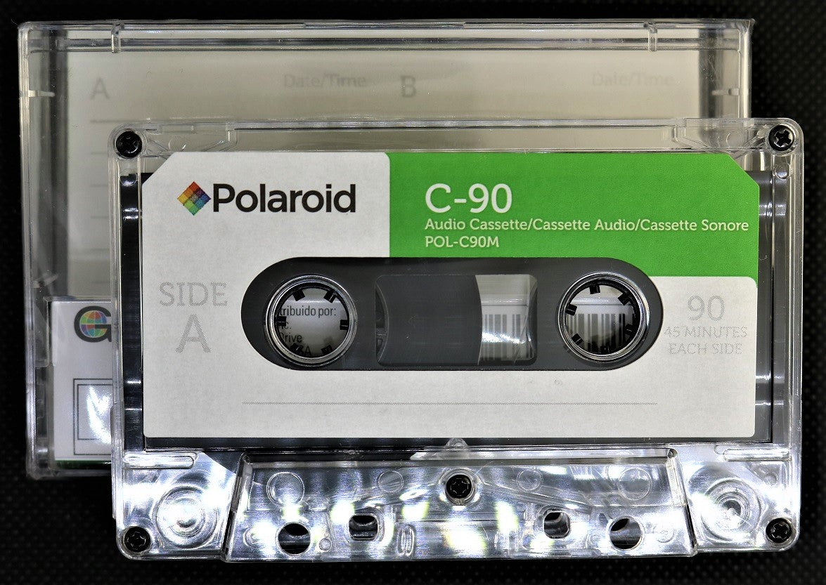 Nastro Cassetta Audio Polaroid C-90, Tipo II, Alta Fedeltà, 90 Minuti, Confezione Da 10 - 2