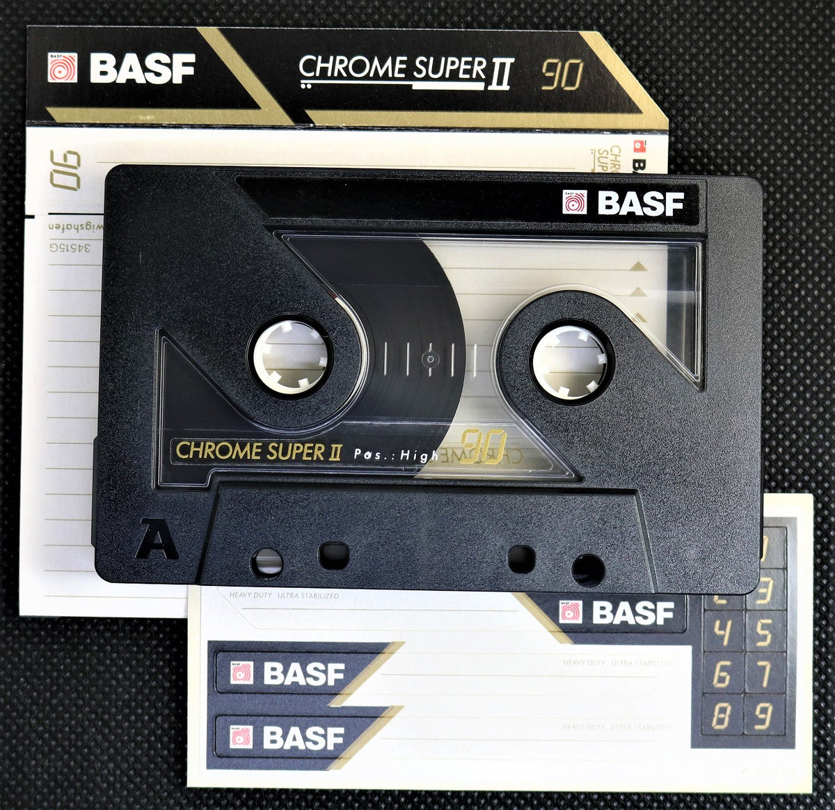 16 CASSETTES AUDIO BASF 90 min chromdioxid extra II 16 CASSETTES AUDIO BASF 90 min chromdioxid extra II