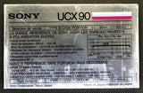 1985 Sony UCX C90 back