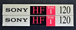 Sony HF 1992 C120 top view