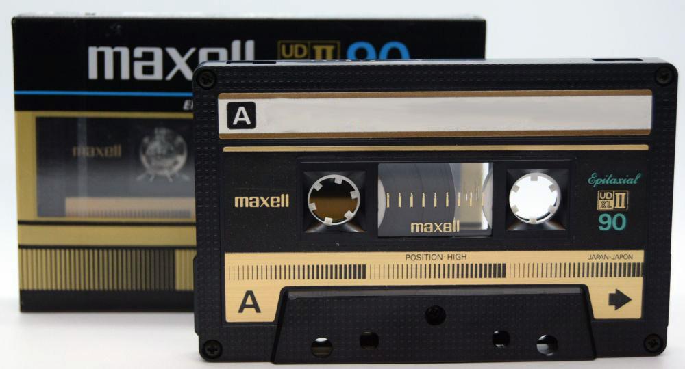 Maxell UDXL II - 1982 - Blank Cassette Tape - New Sealed