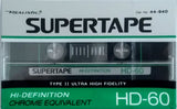 Realistic Supertape HD 1988 60 Minutes front