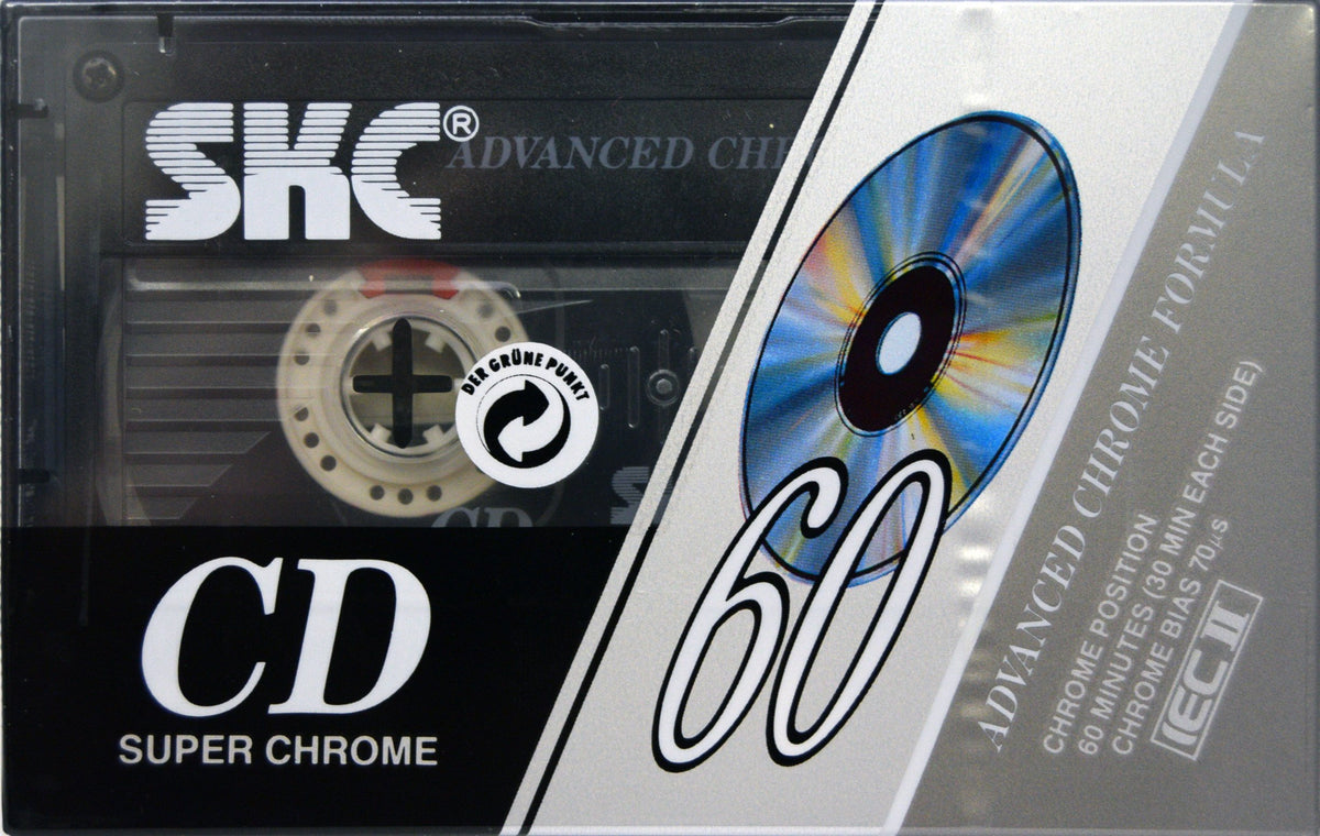 SKC CD - 1992 - EU - Blank Cassette Tape - New Sealed