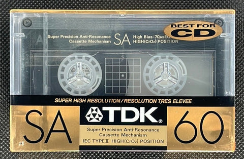 TDK SA 1989 1.0 C60 front