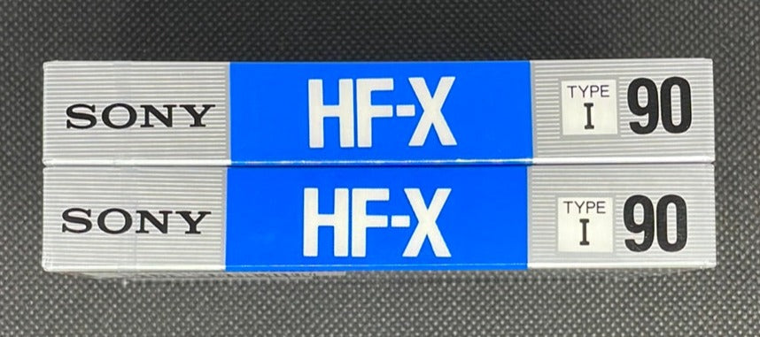 SONY HF-X - 1988 - JP - Blank Cassette Tape - New Sealed