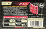 TDK DS-X 1992 C100 back