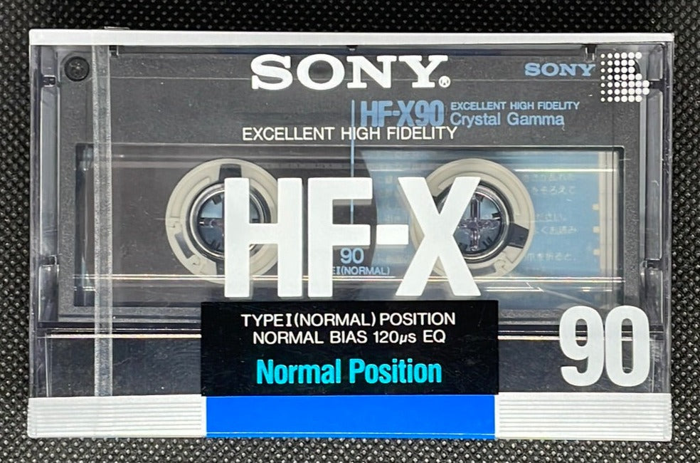 SONY HF-X - 1988 - JP - Blank Cassette Tape - New Sealed