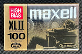 Maxell XLII 1998 C100 front Japan