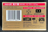 Maxell XLII 1998 C100 back Japan