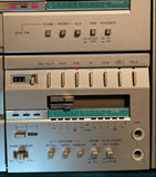 Sansui CP-5 Silver Boombox front cassette controls