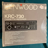 Kenwood KRC-730 Car Audio Cassette Deck original box top view