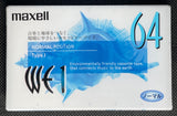 Maxell WE 1 - 1999 Blank Cassette Tape C64