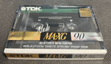 TDK MA-XG 1990 C90 Blank Cassette Tape