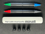 KCP-300BS Vintage Maxell 4-Colour Pen set by Mitsubishi Japan