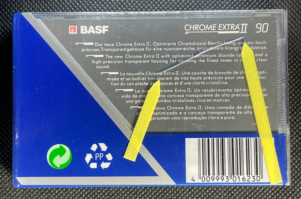 Lot De Cassettes Audio BASF Chrome Extra II - 90 Et 60 Minutes - NEUF Sous Blister